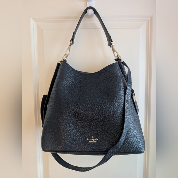 Kate Spade | Carter Street Mariel Hobo Bag | Oceano Blue - Picture 2 of 12